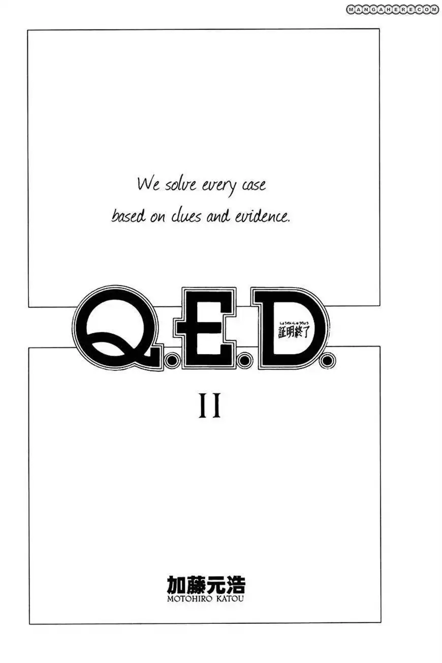 Q.E.D. - Shoumei Shuuryou Chapter 20.1 1